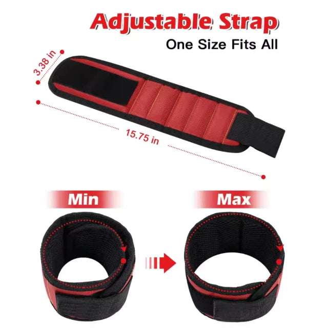 IronHold™ Magnetic Wrist Bands (2-Pack)
